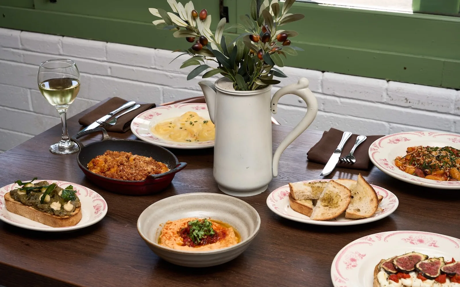 Plant-based Italian dishes at Civico 1845